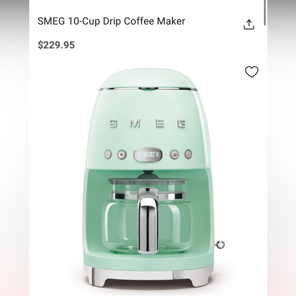 COPY - SMEG coffee machine used a few times great condition